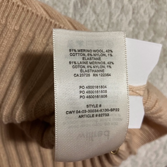 Large Manila Sweater Tank from Wilfred in Flax Beige - Picture 7 of 9